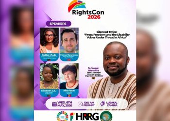 HRRG to host high-level dialogue on press freedom, disability inclusion at RightsCon 2026 in Zambia
