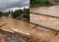Damaged Dome bridge causes flooding around Christian Village, Parakou