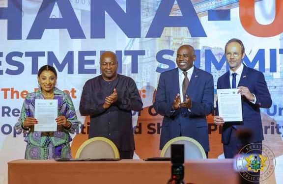 Ghana, UK launch 2026–2028 growth partnership at investment summit