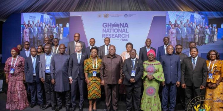 Mahama launches GH¢100m National Research Fund, calls for solutions-driven innovation