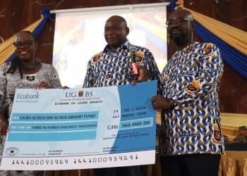 UGBS launches scholarship scheme to support brilliant but financially challenged students