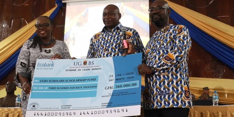 UGBS launches scholarship scheme to support brilliant but financially challenged students