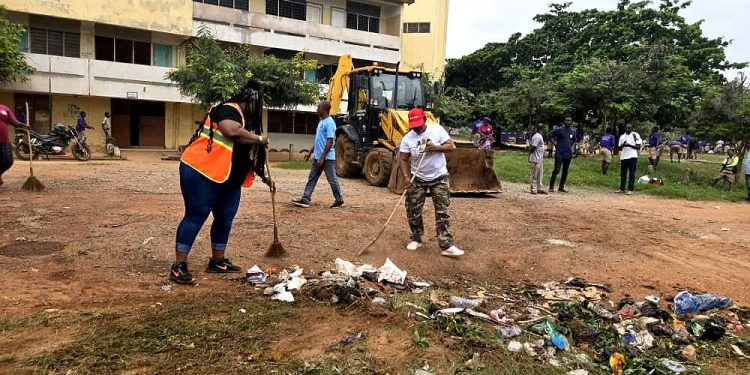 Adentan MCE commends strong turnout for national clean-up, warns against defying sanitation directives