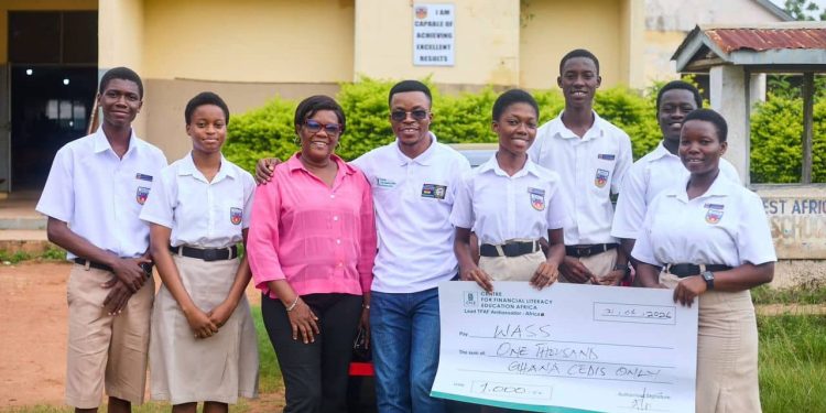 CFLE Africa rewards Financial Literacy Challenge winners at West Africa SHS