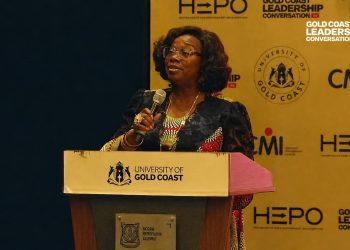 “The measure of leadership is not how many depend on you” — Dr. Ellen Hagan challenges leaders at Gold Coast Leadership Conversation 2.0