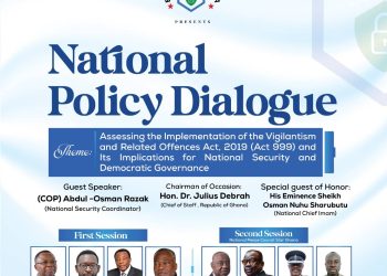 Election Watch Ghana to hold national dialogue on Act 999, political vigilantism on August 25