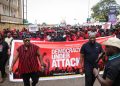 Thousands join NPP’s “Democracy Under Attack” protest as party petitions Presidency