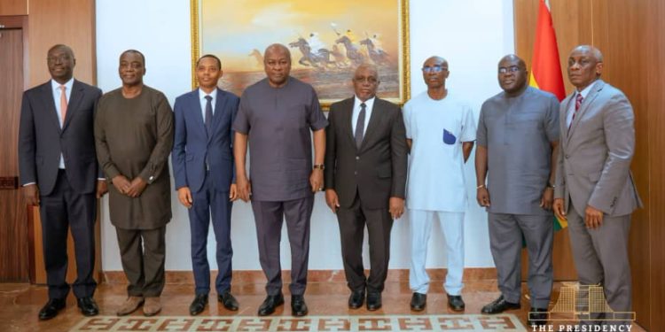 Mahama swears in five-member Independent Fiscal Council