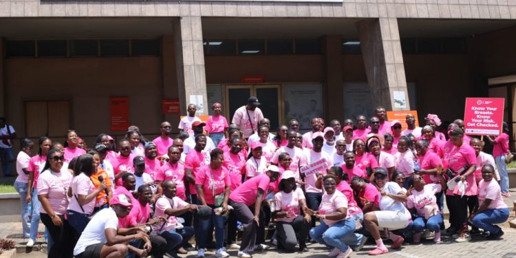 Pink October: The Trust Hospital renews call for early breast cancer detection at awareness walk