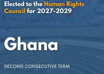Ghana re-elected to UN Human Rights Council for 2027-2029